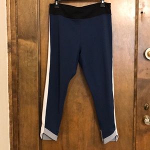 color blocked workout legging